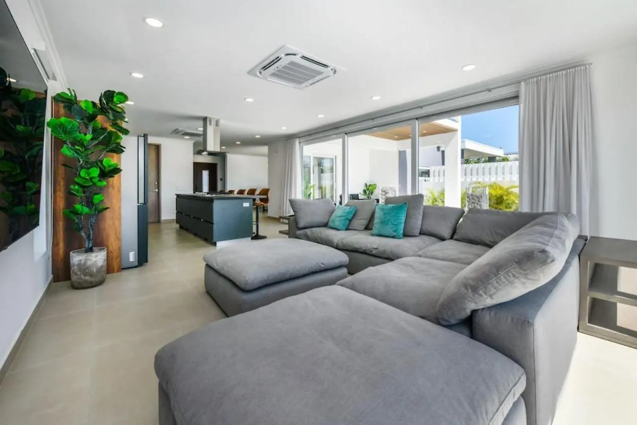 New 3Br 2Ba Modern Oasis 3-Min To Eagle Beach Палм Бич 0*,  Аруба